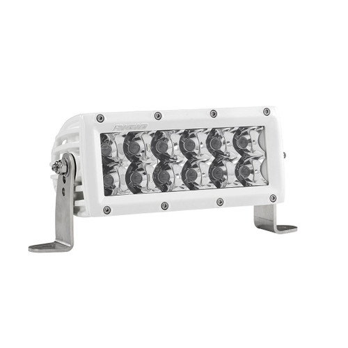 Rigid Industries 6 Inch Spot Light White Housing E-Series Pro RIGID Industries 806213