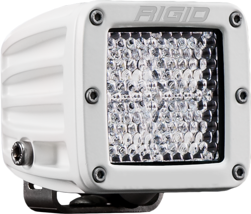 Rigid Industries Hybrid Diffused Surface Mount White Housing D-Series Pro RIGID Industries 601513