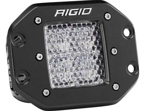 Rigid Industries Diffused Flush Mount Black D-Series Pro RIGID Industries 211513