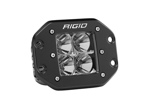 Rigid Industries Flood Flush Mount Black D-Series Pro RIGID Industries 211113