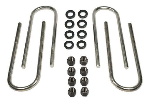 Tuff Country Rear Axle U-Bolts 73-87 Chevy/GMC Truck and 73-91 Suburban/Blazer/Jimmy 1/2 Ton 4WD Lifted w/5.5 Inch Blocks 17757