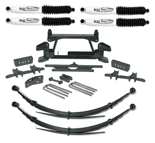 Tuff Country 6 Inch Lift Kit 88-97 Chevy/GMC Truck K2500/3500 4x4 8 Lug w/ Rear Leaf Springs and SX8000 Shocks Fits Models with Cast Lower Control Arms Only 16822KN