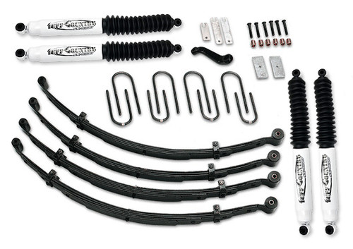 Tuff Country 4 Inch Suspension Lift Kit 76-86 Jeep CJ5/CJ7 EZ-Ride w/ SX8000 Shocks 42703KN