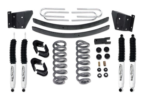 Tuff Country 4 Inch Performance Lift Kit 73-79 Ford F150/78-79 Ford Bronco w/ SX8000 Shocks Fits Models with 3 Inch wide Rear Springs 24710KN