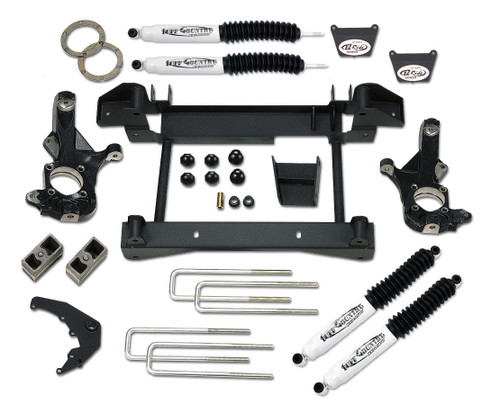 Tuff Country 4 Inch Lift Kit 01-06 Silverado/Sierra 3500 / 3500HD with SX8000 Shocks w/1 Piece Sub Frame 14990KN