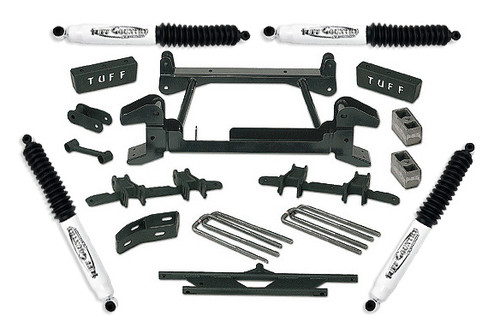 Tuff Country 4 Inch Lift Kit 88-97 Chevy/GMC Truck K2500/3500 4x4 8 Lug w/ SX8000 Shocks Fits Models with Cast Lower Control Arms 14823KN