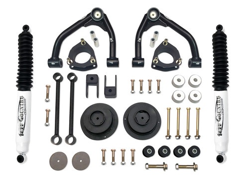Tuff Country 4 Inch Lift Kit 14-18 Chevy Suburban/Tahoe/Yukon XL/Yukon 1500 w/ SX8000 Shocks Fits Models w/aluminum factory Upper Control Arms or Two Piece Stamped Steel  14156KN
