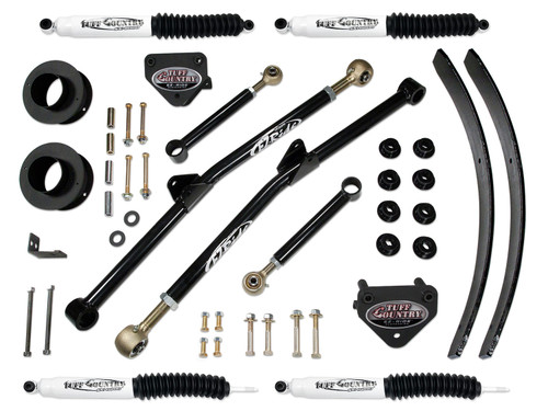 Tuff Country 3 Inch Long Arm Lift Kit 99-01 Dodge Ram 1500 w/ SX8000 Shocks Fits Vehicles Built April 1 1999 and later 33916KN