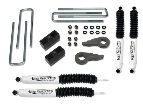 Tuff Country 2 Inch Lift Kit 99-06 Silverado/Sierra 1500 with Rear Lift Blocks and SX8000 Shocks 12926KN