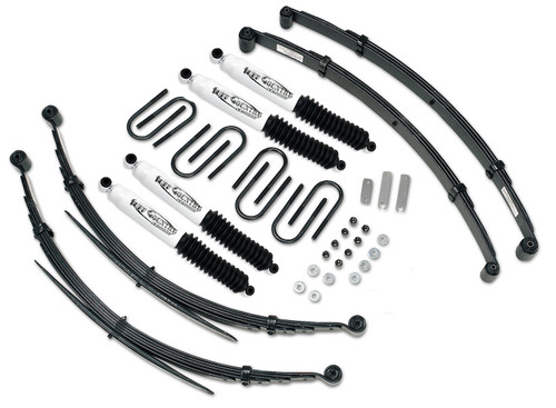 Tuff Country 2 Inch Lift Kit 69-72 Chevy Truck/GMC Truck 4x4 1/2 and 3/4 Ton/Suburban 1/2 Ton/3/4 Ton 4x4/Blazer/Jimmy Heavy Duty w/ SX8000 Shocks Fits Models w/ 52 Inch long Rear Springs 12613KN