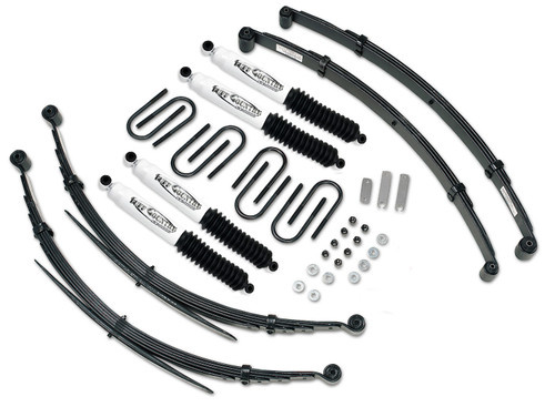 Tuff Country 2 Inch Lift Kit 69-72 Chevy Truck/GMC Truck 4x4 K10/K20/Suburban 4x4/Blazer/Jimmy EZ-Ride w/ SX8000 Shocks Fits Models w/52 Inch long Rear Springs 12612KN