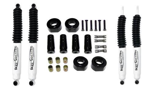 Tuff Country 2 Inch Lift Kit 97-06 Jeep Wrangler TJ w/ SX8000 Shocks 42901KN