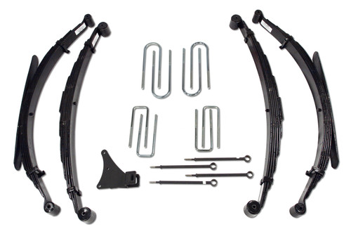 Tuff Country 4 Inch Lift Kit 1986-97 Ford F350 4x4 Standard & Crewcab - 4 Inch Lift Kit with Rear Leaf Springs 24831K