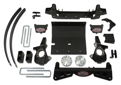 Tuff Country 4 Inch Lift Kit 2006 Silverado/Sierra 1500 w/multi Piece Sub Frame with Factory Air Ride Shocks 14961