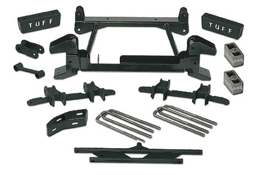 Tuff Country 4 Inch Lift Kit 88-97 Chevy/GMC Truck K2500/3500 4x4 8 Lug Fits Models with stamped lower Control Arms 14824