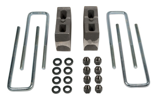 Tuff Country Rear Block & U-Bolt Kit 4 Inch 01-10 Chevy Silverado/GMC Sierra 3500 / 3500HD 4WD 97028