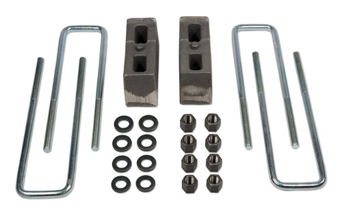 Tuff Country Rear Block & U-Bolt Kit 3 Inch 1.5 Inch Lift 06-18 Chevy Silverado/GMC Sierra 1500 4WD 97031