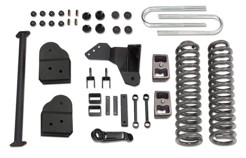Tuff Country 5 Inch Lift Kit 05-07 Ford F250/F350 Super Duty w/ Coil Springs, Rear Blocks and U-Bolts 24973