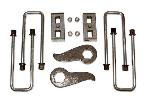 Tuff Country 2 Inch Lift Kit 11-19 Silverado/Sierra 2500HD/3500HD 4x4 w/Rear Lift Blocks and U-Bolts 12034