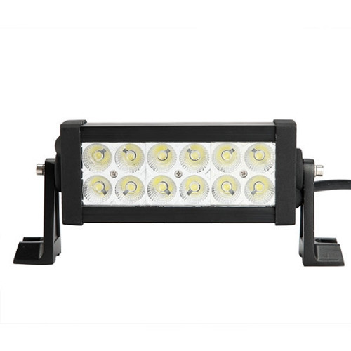 Lifetime LED Lights 7.5 Inch LED Light Bar Dual Row Flood Pattern Lifetime LLL36-2100-F