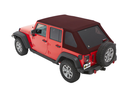 Bestop Trektop NX Plus - Jeep 2007-2018 Wrangler JK Unlimited 4DR 56853-68