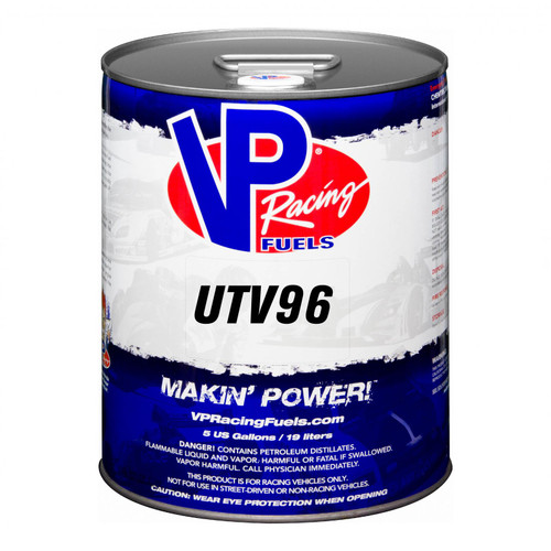 VP Racing Fuels UTV 96 Unleaded 5 Gallon 5792