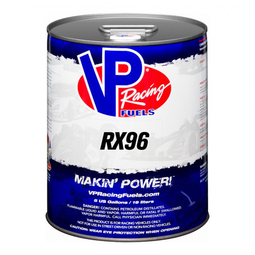 VP Racing Fuels RX96 Unleaded 5 Gallon 1792