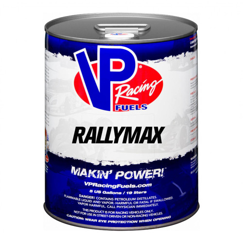 VP Racing Fuels Rally Max Unleaded 5 Gallon 5712