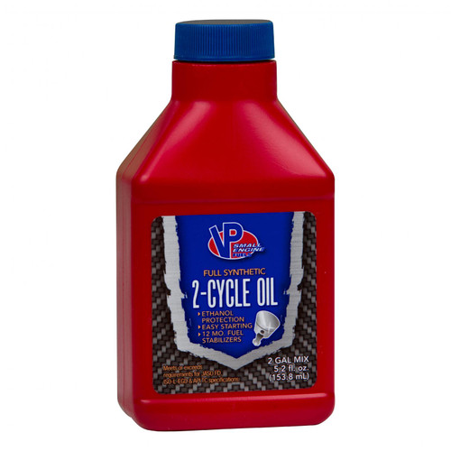 VP Racing Fuels 2 Cycle Full Synthetic Oil Mix for 1 Gal Retail Ready Case of 12 bottles 2910