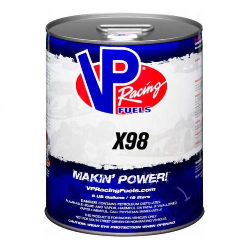 VP Racing Fuels X98 Ethanol 5 Gallon 1862