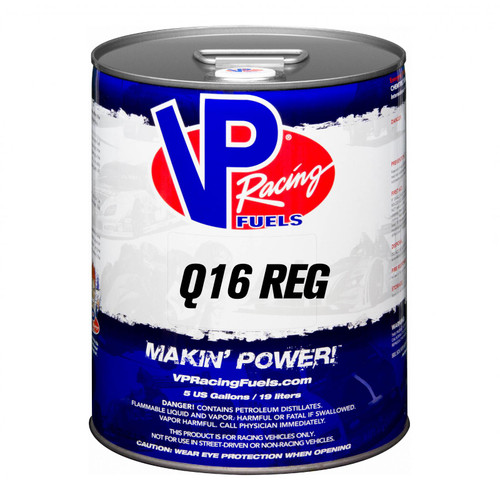 VP Racing Fuels Q16 Reg Leaded Race Fuel 5 Gallon 2142