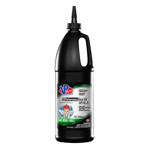 VP Racing Fuels VP GL 5 SAE 80W 140 Hi Perf Gear Oil 12/qts 2706