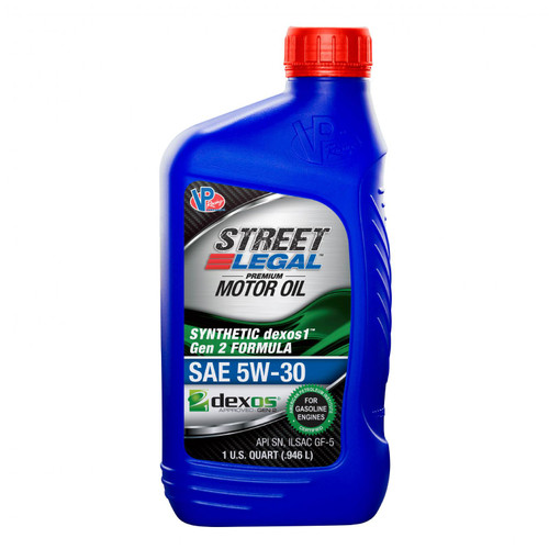 VP Racing Fuels Street Legal Synthetic Dexos1 Formula 5W 30 VP3253003C