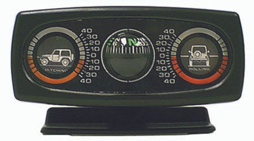 Rugged Ridge Clinometer with Compass, Universal 13309.01