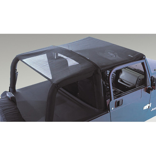 Rugged Ridge Mesh Roll Bar Top; 92-95 Jeep Wrangler YJ 13577.01