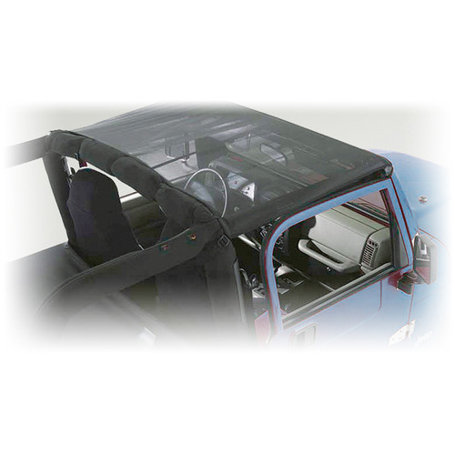 Rugged Ridge Mesh Summer Brief Top; 07-09 Jeep Wrangler JK 13579.02