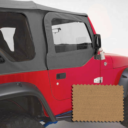 Rugged Ridge Upper Soft Door Kit, Spice; 97-06 Jeep Wrangler TJ 13714.37