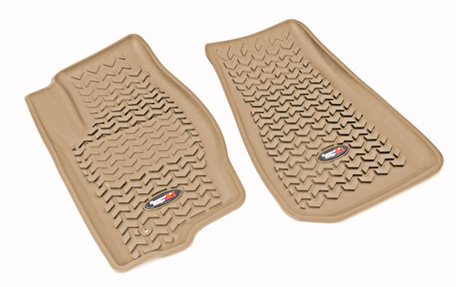 Rugged Ridge Floor Liners, Front, Tan; 07-12 Caliber /07-16 MK 13920.30