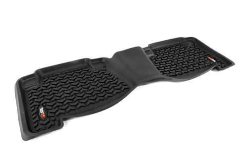 Rugged Ridge Floor Liners, Rear, Black; 10-13 Toyota 4Runner 82954.40