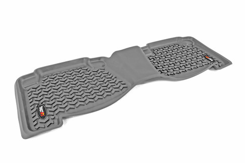 Rugged Ridge Floor Liners, Rear, Gray; 10-13 Toyota 4Runner 84954.40