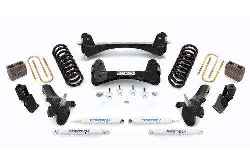 Fabtech 7.5 in. PERF SYS W/PERF SHKS 97-03 FORD F150/04 HERITAGE 2WD TRUCK 5 LUG & F250 7 L K2008