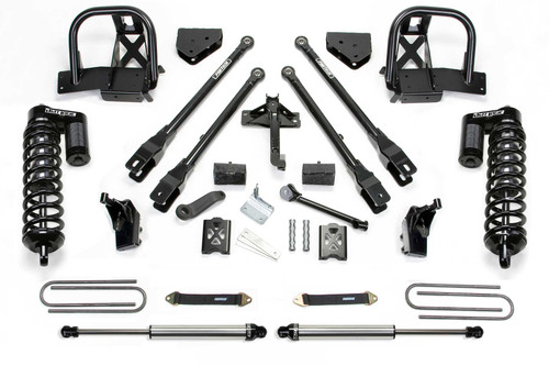 Fabtech 6 in. 4LINK SYS W/DLSS 4.0 C/O & RR DLSS 05-07 FORD F250 4WD W/O FACTORY OVERLOAD K2014DL