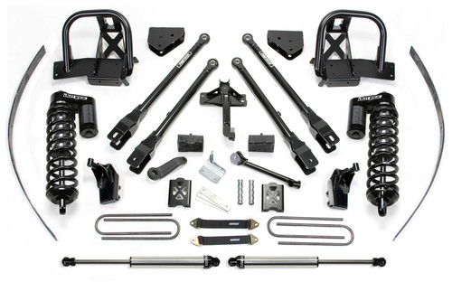 Fabtech 8 in. 4LINK SYS W/DLSS 4.0 C/O & RR DLSS 08-10 FORD F250 4WD W/FACTORY OVERLOAD K20361DL