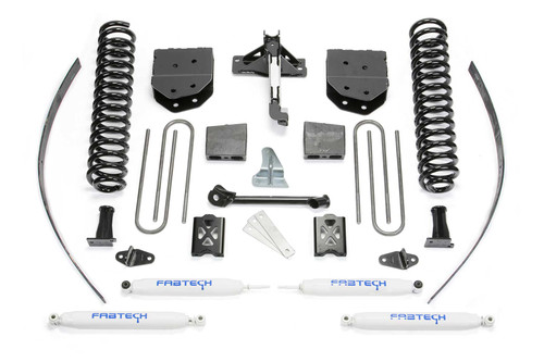 Fabtech 8 in. BASIC SYS W/PERF SHKS 05-07 FORD F250 4WD W/FACTORY OVERLOAD K20391