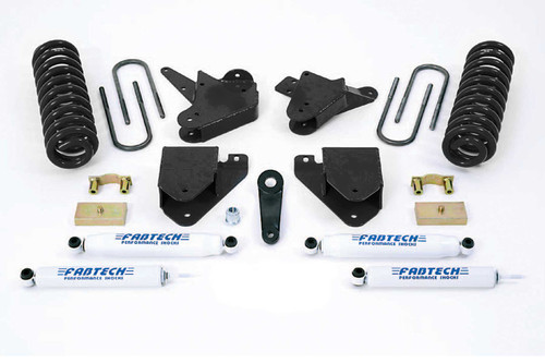Fabtech 6 in. BASIC SYS W/PERF SHKS 99-00 FORD F250/350 2WD W/GAS & 6.0L DIESEL K2097