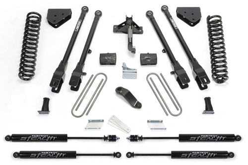 Fabtech 6 in. 4LINK SYS W/COILS & STEALTH 2008-16 FORD F350/450 4WD 8 LUG K2132M