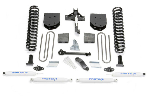 Fabtech 6 in. BASIC SYS W/PERF SHKS 2011-13 FORD F450/550 4WD 10 LUG K2155