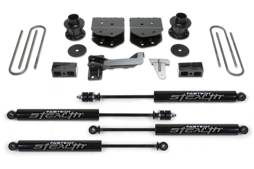 Fabtech 4 in. BUDGET SYS W/STEALTH 2008-16 FORD F250/350/450 4WD 8 LUG K2160M