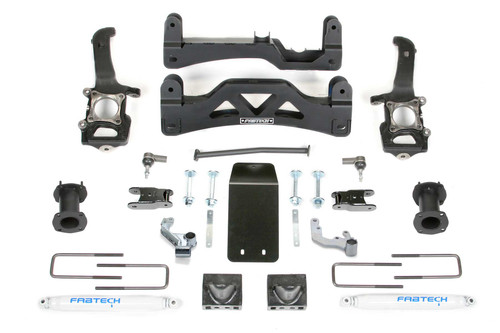 Fabtech 6 in. BASIC SYS GEN II W/PERF SHKS 2009-13 FORD F150 4WD K2190