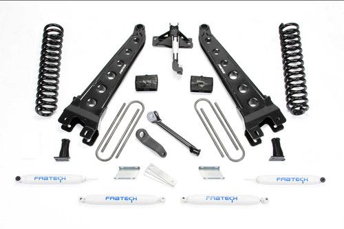 Fabtech 4 in. RAD ARM SYS W/COILS & PERF SHKS 17-19 FORD F250/F350 4WD GAS K2253